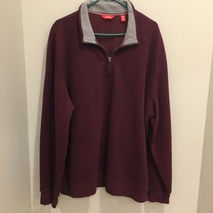 Men’s XXL Izod Quarter-Zip Fleece Pullover